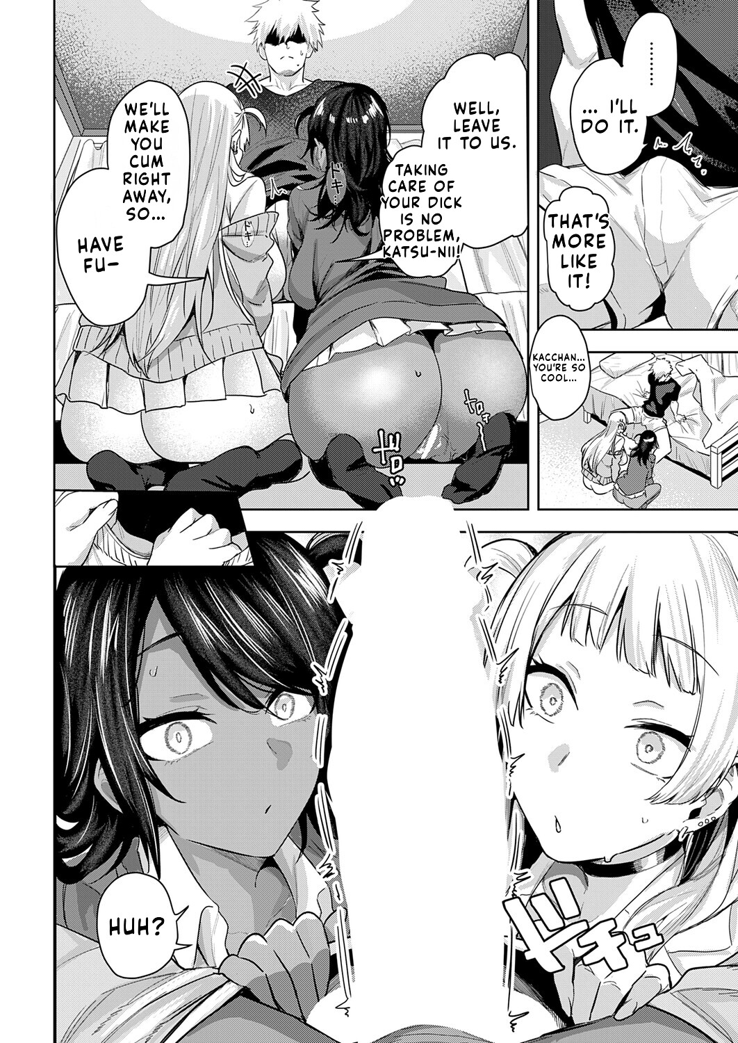 Hentai Manga Comic-Black and White Pet Gals-Read-10